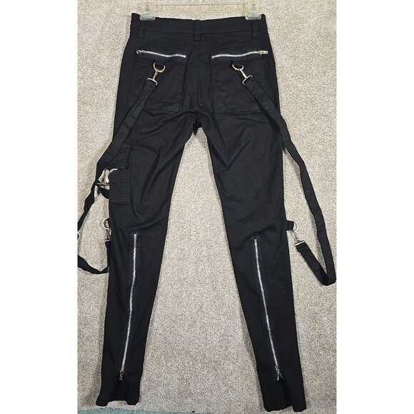 Vintage Y2K Tripp NYC Pants Zippers Pockets Goth Rock Punk Rare Men's Size 32 - Picture 8 of 13